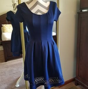 Juniors Navy Blue Dress